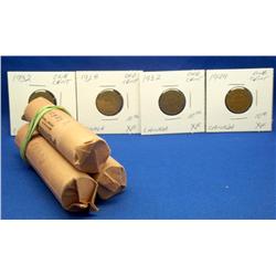 Lot-Canadian Coins1929-1965, VF,BU