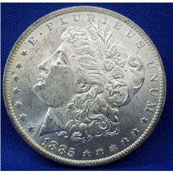 1885-O Morgan Silver Dollar CH-BU