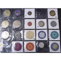 Lot-Assorted Gaming Tokens, Chips Pokemon & more