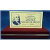 Image 3 : 4oz of Pure Silver 2003 $100 Bill Bar in Case