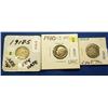 Image 2 : Lot-Dimes 1918-S Key Date, 1874-P VF, 1980-S Proof