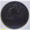 Image 2 : 1873 Seated Liberty Half Dollar No Arrows Open 3