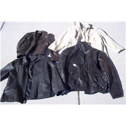 Jackets:2 Ladies Leather,1 Venezia,1 Men's Leather