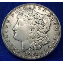 1921 Morgan Silver Dollar