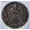 Image 4 : 1850 Liberty Seated Half Dollar NCGS Fine-12