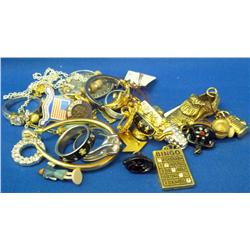 Bag of Nice Costume Charms & Rings