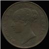 1854 British Victoria Halfpenny XF (COI-7267)