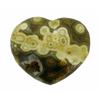 86.42ct Colorful Gem Grade Sea Jasper Heart (GEM-21152)