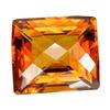 Image 1 : 37.70ct Madeira Citrine Rectangle Appr Est $19k (GEM-28442)