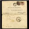 Image 1 : 1885 GB Rare 2.5p Pair Stamp Cover (STM-1591)