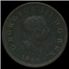 1806 British George III Halfpenny 3 Berries XF (COI-7187)