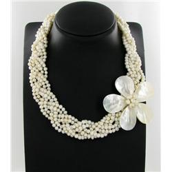 825ct MOP & Pearl Necklace (JEW-2489)