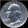 1962 Washington 25c Silver Quarter Graded GEM (COI-6845)