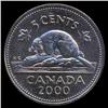 Image 2 : 2000 Canada 5c Hi Grade GEM Unc (COI-7987)
