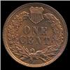 Image 2 : 1901 Indian Cent RARE MS66+ Red (COI-7717)