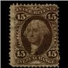 Image 1 : 1860s US Revenue Stamp 15c Inland Exchange w/GUM (STM-1521)