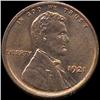 1921 Lincoln Cent RARE MS65+ Red (COI-7700)