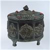 Image 4 : Tibetan Footed Scroll Canister (ANT-097)