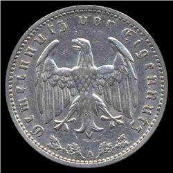 1933A Germany 1 Mark Hi Grade (COI-8098)