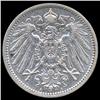 Image 1 : 1908A Germany 1 Mark Hi Grade (COI-8044)