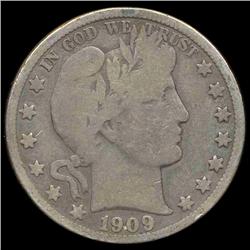1909S Barber Half Better Grade (COI-8007)