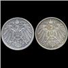 Image 1 : 1904A Germany 1 Mark Better Grade 2 Pcs (COI-8031)