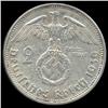 Image 2 : 1939A Nazi Germany 2 Mark Silver Hi Grade ERROR (COI-8090)