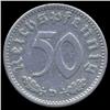 Image 2 : 1941D Nazi Germany 50pfg XF Scarce (COI-8119)
