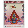 Image 1 : Peter Max, Education First, Signed Poster