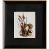 Image 1 : Arman, Violin, Marker Drawing on Print