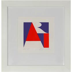 Robert Indiana, American Art, Aquatint Etching