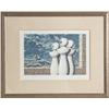 Image 1 : Rene Magritte, La Traversée Difficile, Lithograph