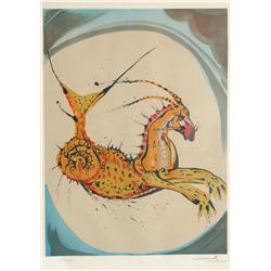 Salvador Dali, Capricorn, Lithograph