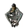 Image 1 : Thierry Ligismond, Man with Cigar, Bronze sculpture