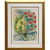 Image 1 : Marc Chagall, Roses and Mimosa, Lithograph