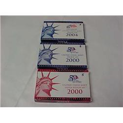 3 US Proof Sets