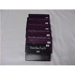 6 US Proof Sets