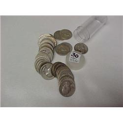 Silver 40 Washington Quarters