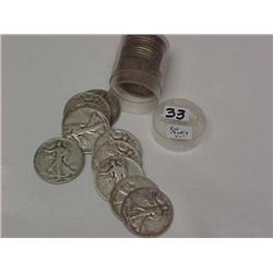 Silver 20 Walking Liberty Half $