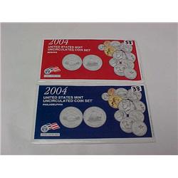 US Mint Set 2004 P&D