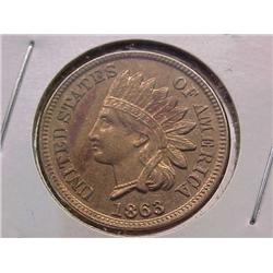 Indian Cent 1863