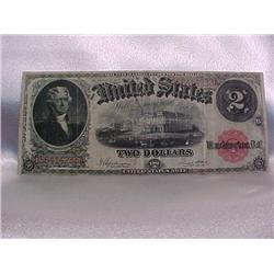 $2 US Note 1917