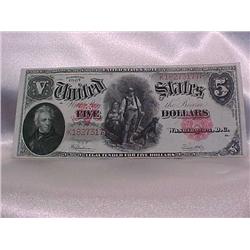$5 USN 1907 "Woodchopper"