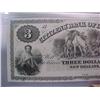 Image 2 : $3 Obsolete Currency 1860's LA