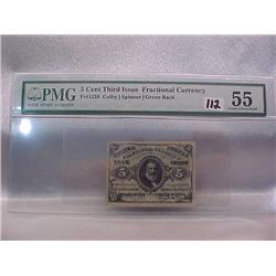 Fractional Currency 5 Cent 3rd Issue