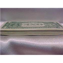 68-$1 FRN, Series 1974, all end "77"