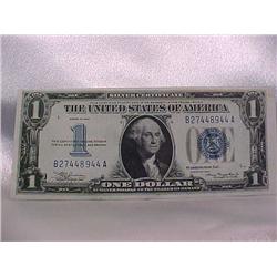 $1 Silver Certificate 1934 Funny Back