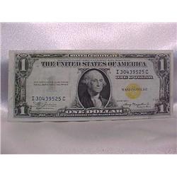 $1 Silver Certificate North Africa