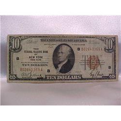 $10 FRBN 1929, NY