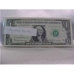 16-$1 FRN, all CH CU-1 Radar